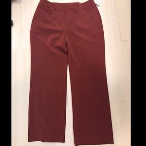 CHICOs Red Bootcut Dress Pants NWT